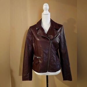 Women's Faux Leather Jacket